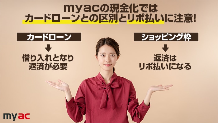 ACマスターカードの現金化ではカードローンとの区別とリボ払いに注意!
